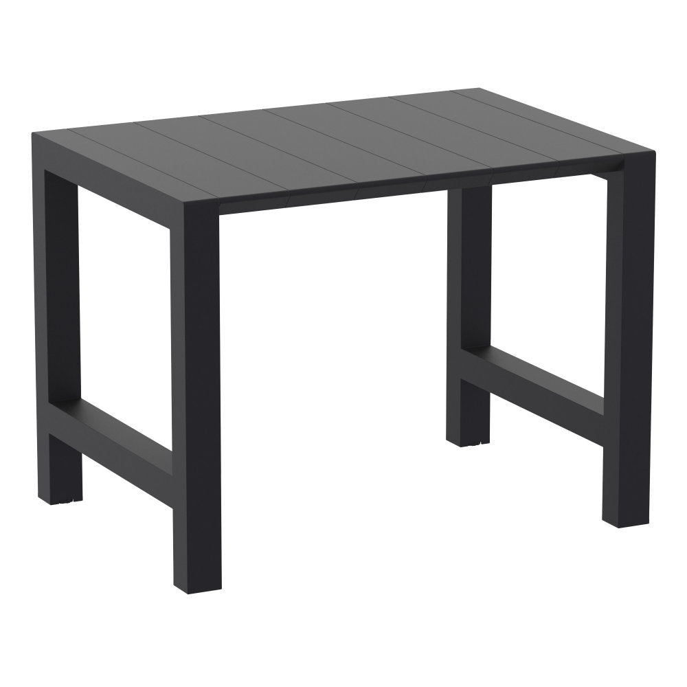 Compamia Vegas Victor 5 pc Bar Set with 39 inch to 55 inch Extendable in Black/Dark Gray/Taupe/White