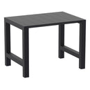 Compamia Vegas Victor 5 pc Bar Set with 39 inch to 55 inch Extendable in Black/Dark Gray/Taupe/White