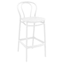 Compamia Vegas Victor 5 pc Bar Set with 39 inch to 55 inch Extendable in Black/Dark Gray/Taupe/White