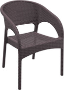 Compamia Panama Resin Wickerlook Dining Arm Chair Set of 2