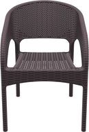Compamia Panama Resin Wickerlook Dining Arm Chair Set of 2