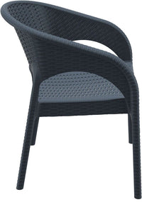 Compamia Panama Resin Wickerlook Dining Arm Chair Set of 2