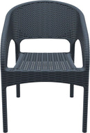 Compamia Panama Resin Wickerlook Dining Arm Chair Set of 2