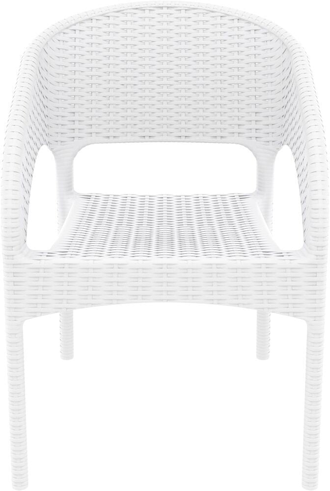 Compamia Panama Resin Wickerlook Dining Arm Chair Set of 2