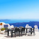 Compamia Ibiza Wickerlook 7-Piece Extendable Dining Set