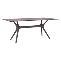 Compamia Daytona Wickerlook 9-Piece Rectangle Dining Set