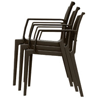 Compamia Capri Resin Dining Arm Chair - Set of 2