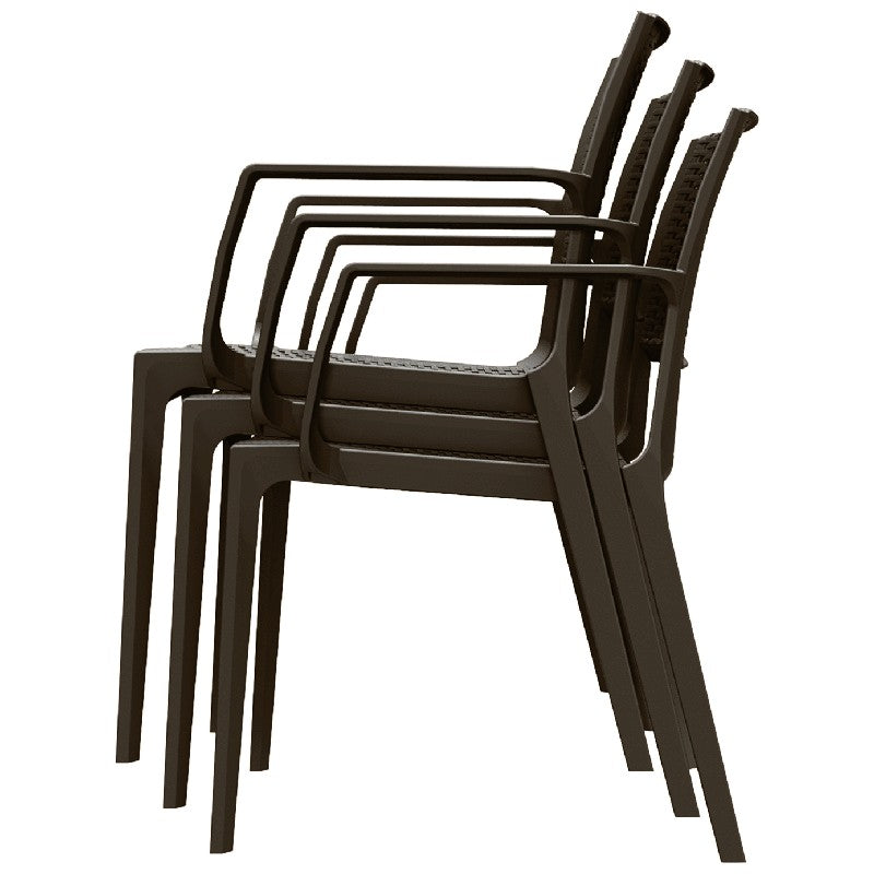 Compamia Capri Resin Dining Arm Chair - Set of 2