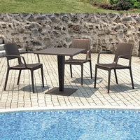 Compamia Capri Resin Dining Arm Chair - Set of 2