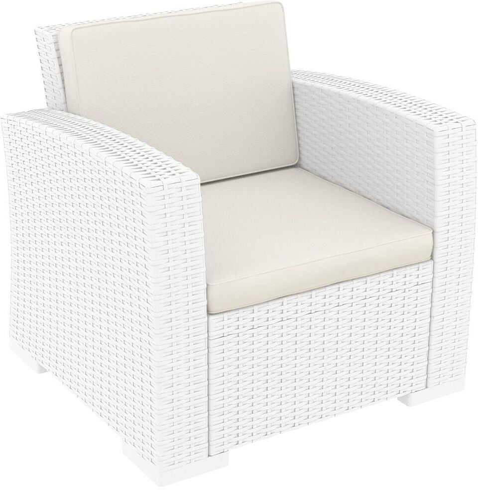 Compamia Monaco Resin Patio Club Chair with Cushion