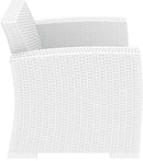 Compamia Monaco Resin Patio Club Chair with Cushion