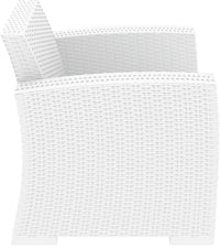 Compamia Monaco Resin Patio Club Chair with Cushion