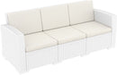 Compamia Monaco Resin Patio Sofa with Cushion