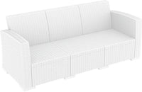 Compamia Monaco Resin Patio Sofa with Cushion