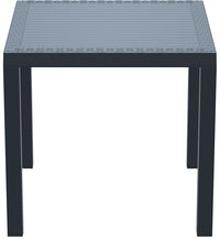 Compamia Orlando Resin Wickerlook Square Dining Table 31 inch