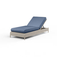 Sunset West Manhattan Adjustable Chaise with Cushion