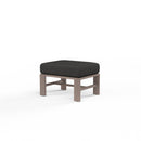 Sunset West Laguna Aluminum Ottoman with Cushion