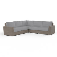 Sunset West Coronado Wicker Sectional With Cushions