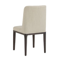 Sunpan Elisa Dining Chair in Grey Oak - Dazzle Cream / Naya Check Black / Light Oak - Mainz Cream