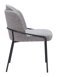 Zuo Modern Jambi Dining Chair Black & White/Ivory