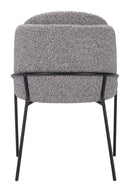 Zuo Modern Jambi Dining Chair Black & White/Ivory