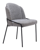 Zuo Modern Jambi Dining Chair Black & White/Ivory