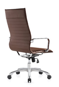 Woodstock Marketing Janis High Back Swivel Arm Chair