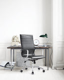 Woodstock Marketing Janis High Back Swivel Arm Chair