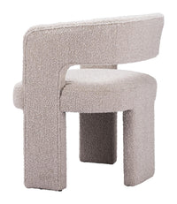 Zuo Modern Java Accent Chair in Sandy Beige