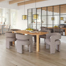Zuo Modern Java Accent Chair in Sandy Beige