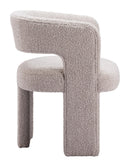 Zuo Modern Java Accent Chair in Sandy Beige