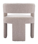 Zuo Modern Java Accent Chair in Sandy Beige