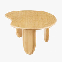 Greenington Zephyr Coffee Table, Wheat / Caviar