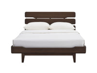 Greenington Currant California King Platform Bed Caramelized / Oiled Walnut