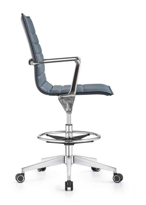 Woodstock Marketing Joe Swivel Back Stool