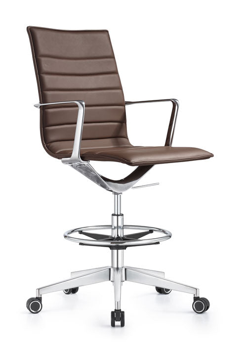 Woodstock Marketing Joe Swivel Back Stool