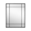 Sunpan Pasadena Wall Mirror Black / Brass