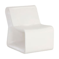 Sunpan Odyssey Lounge Chair Grey / White