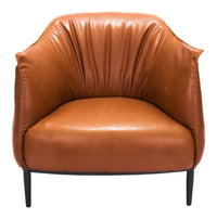 Zuo Modern Julian Accent Chair in Brown
