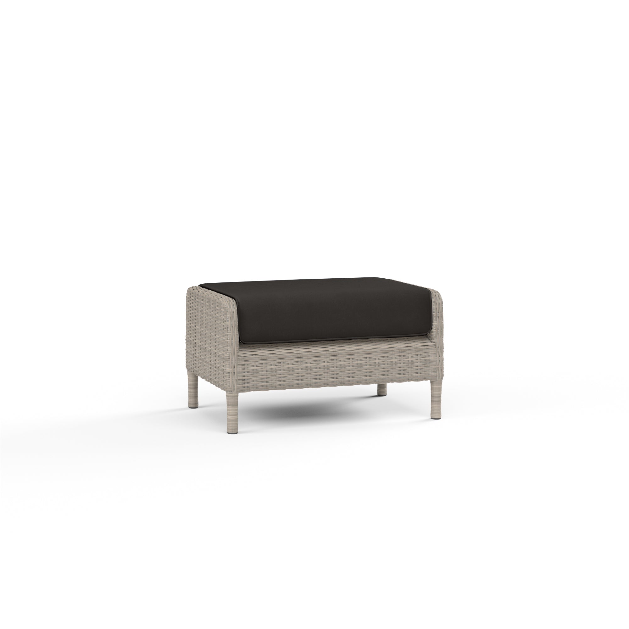 Sunset West Manhattan Ottoman with Cushion
