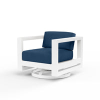 Sunset West Newport Swivel Club Chair with Cushion