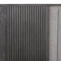 Sunpan Keldon Bed Queen / King Belfast - Heather Grey