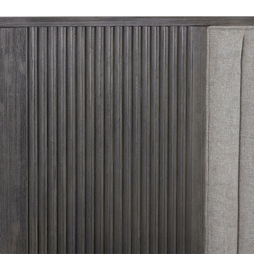 Sunpan Keldon Bed Queen / King Belfast - Heather Grey