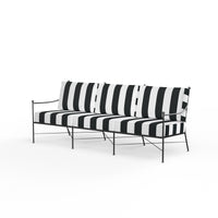 Sunset West Provence Aluminum Sofa with Cushion