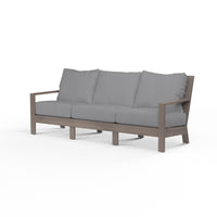 Sunset West Laguna Aluminum Sofa with Cushion