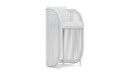 Azzurro Living Kamari Bar Stool With Matte White Aluminum Frame And White Mist All-Weather Texteline Rope