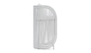 Azzurro Living Kamari Bar Stool With Matte White Aluminum Frame And White Mist All-Weather Texteline Rope