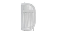 Azzurro Living Kamari Bar Stool With Matte White Aluminum Frame And White Mist All-Weather Texteline Rope