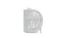 Azzurro Living Kamari Dining Chair With Matte White Aluminum  and White Mist All-Weather Texteline Rope