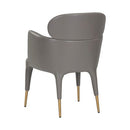 Sunpan Melody Dining Armchair Napa Stone / Napa Taupe
